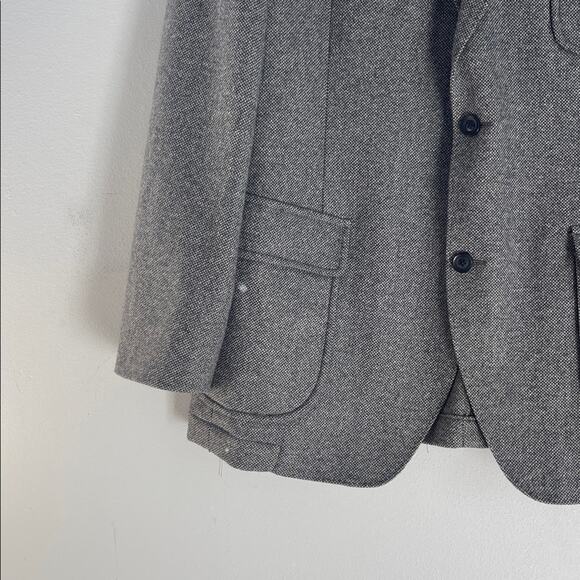 Kroon Harrison wool cashmere lightly lined two button two vent sport coat blazer - Picture 4 of 7